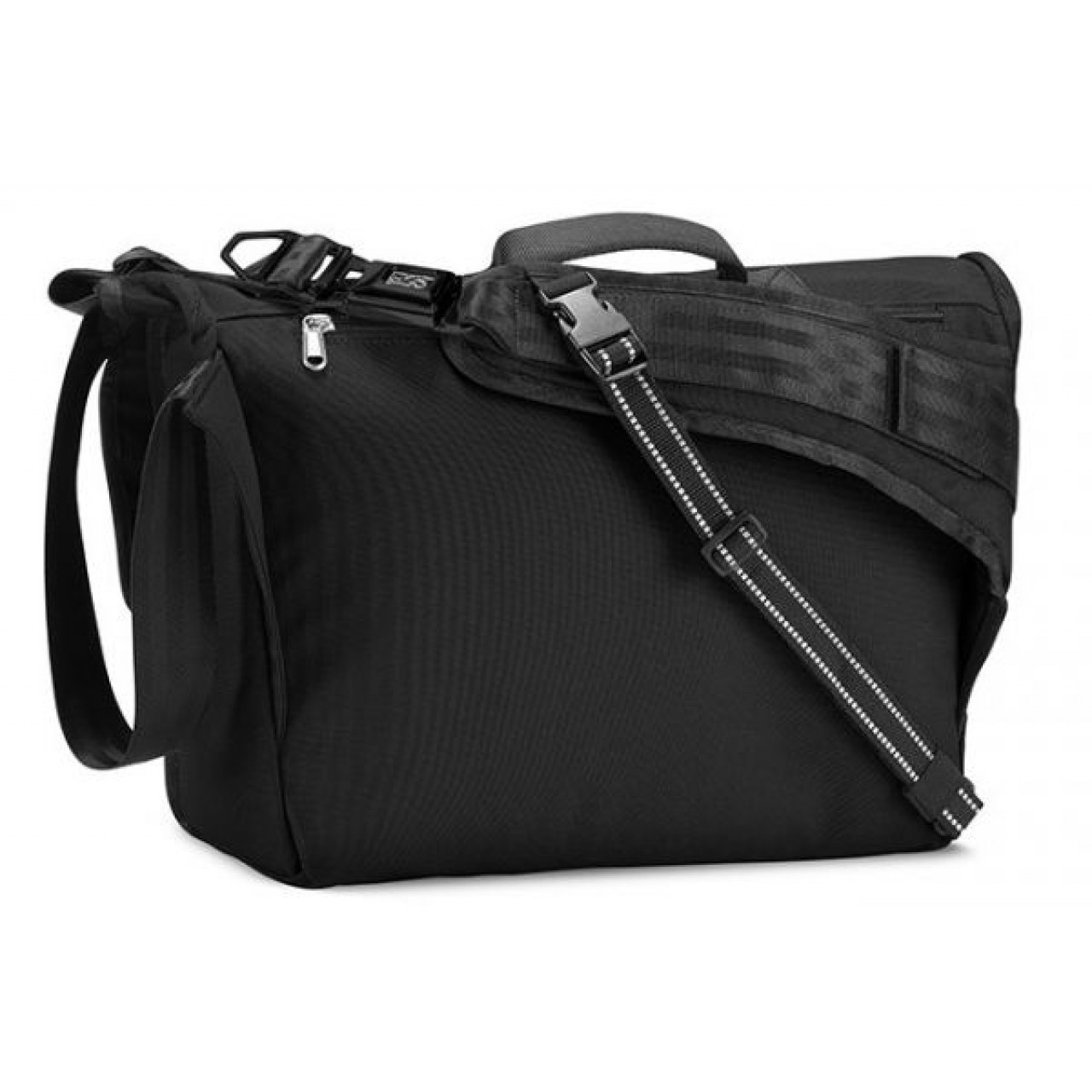 chrome computer bag