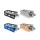 MKS - BM-7 Beartrap Pedals silver/copper