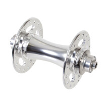 Halo - RO Retro 6D Front Hub silver polished