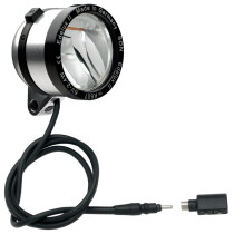 SON - Edelux II Headlight with Coaxial Connector and Coax-Adapter black 100 cm (681019)