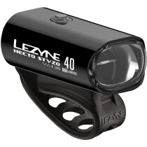 Lezyne - Hecto Drive 40 - StVZO approved glossy black (white logo)