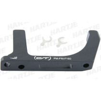 Contec - Flatmount Brake Adapter PM Brake - FM Frame, 160 mm rear