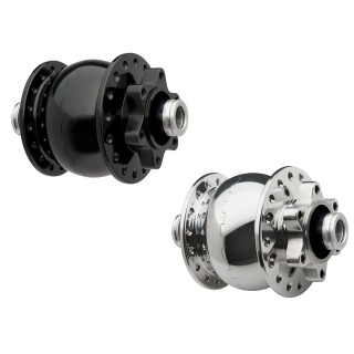 SON - SON 28 12 Disc Dynamo Hub for 12 mm Thru-Axle - ISO 6-bolt black 32h (413210)