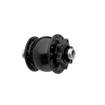 SON - SON 28 12 Disc Dynamo Hub for 12 mm Thru-Axle - ISO 6-bolt black 32h (413210)