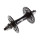 BLB - Track Hub  front - 32h silver