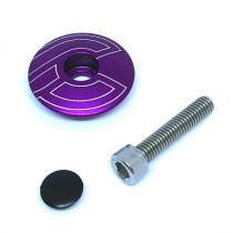 Cinelli - Top Cap with Bolt And Plug 1 1/8" - Logo