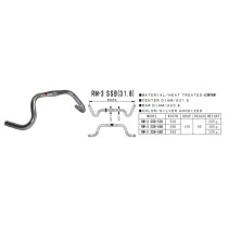 NITTO - RM-3 SSB Dirt Drop Handlebar - 31,8 mm 58 cm