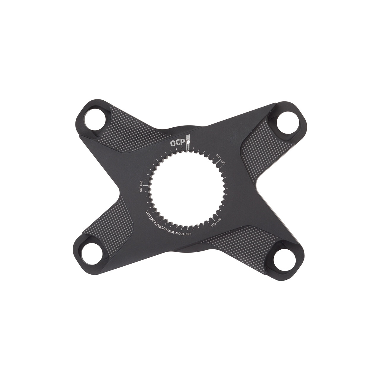 ROTOR - ALDHU / VEGAST 1x /2x Road Spider 110x4 - Matt Black, 69,90