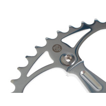 BLB - Pista Vera track crankset silver