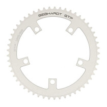 Gebhardt - Classic Track Chainring - 1/8" - 130BCD black 46 t