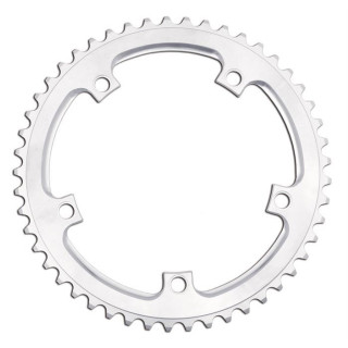 Gebhardt - CNC Track chainring - 144 BCD silver - 48t