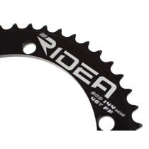 Ridea - Aero Track Kettenblatt - 144 BCD schwarz - 47t