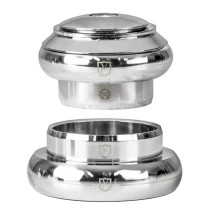 Velo Orange - Tapered Sealed Bearing Threadless Headset 1 1/8"-1,5" - EC34/28,6 EC44/40 Standard silver (NON polished)