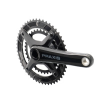 Praxis Works - Zayante Carbon M30 DM Crankset Mod. 2020/21 - 2x11 165 mm 52/36 Teeth