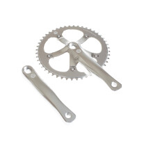 BLB - Track Crankset silver 48 teeth