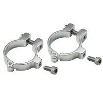 Velo Orange - Hinged Bottle Cage Clamp 31,8 mm silver