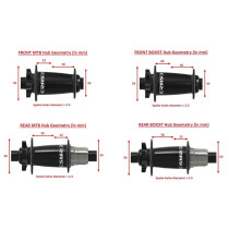 Erase - MTB V.1  Front Hub