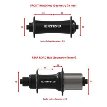 Erase - Road Rear Hub - QR