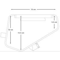 Apidura - Frame Pack Hydration Bladder Trinkblase für Rahmentaschen - 1,5 L