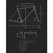 Bombtrack - Hook EXT-C Carbon Komplettrad - Glossy Metallic Black // SALE XL (58 cm)