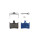 Hope - Road Compound (Blue) Disc Brake Pads für RX SRAM - HBSP359B