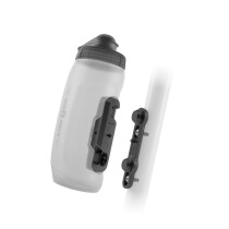 Fidlock - TWIST bottle 590 Flasche + bike base Flaschenhalter smoke