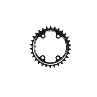 ROTOR - NoQ 2x Kettenblatt 4-Arm 4x80 ROUND für Shimano GRX - Innen