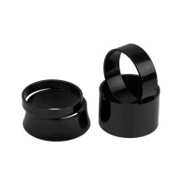 Velo Orange - Thin-Wall Spacers - 1 1/8" black 5 mm