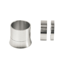 Velo Orange - Thin-Wall Spacers - 1 1/8" silber poliert (chrome finish) 10 mm