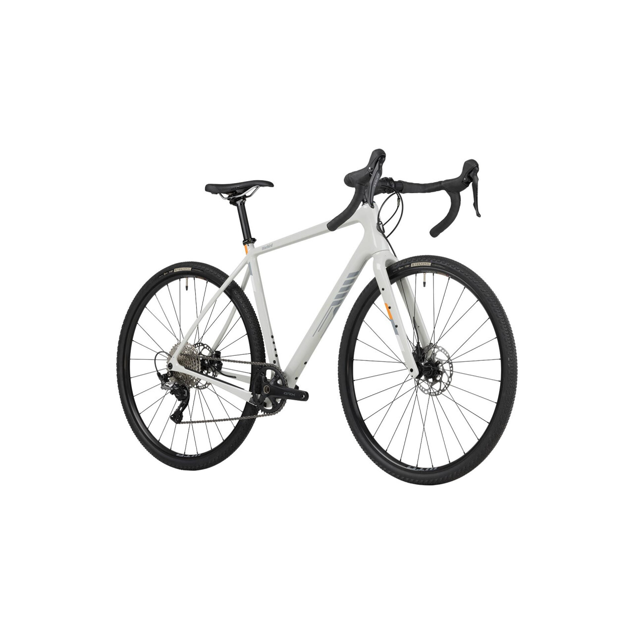 Salsa - Warbird Carbon GRX 600 Gravel Complete Bike - Light Grey, 3.498 ...