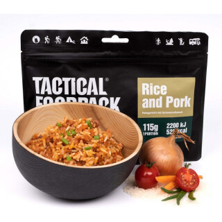 Tactical Foodpack - Reisgericht mit Schweinefleisch 115g