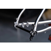 Tumbleweed - Stargazer Titanium Frameset - Titanium / Dark Blue