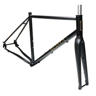 Soma - Smoothie HP Disc Rahmenset inkl. Carbongabel - Matte Black