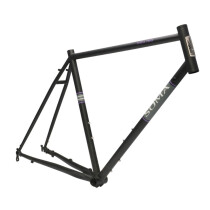 Soma - Double Cross Disc Frame incl Steel Fork - Matte Black