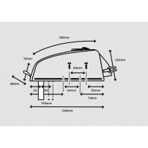 Restrap - Race Top Tube Bag - Short 1,2 Liter