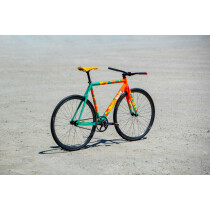 MASH - AC-4 Frameset - Neon Orange/Algae Green