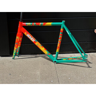 MASH - AC-4 Frameset - Neon Orange/Algae Green M (54 cm)