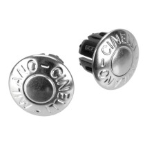 Cinelli - Milano Bar End Plugs silver