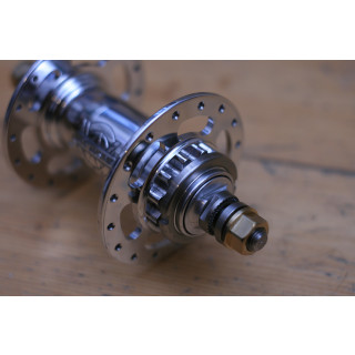 White Industries - Track Hub Rear - SIlver Polished