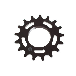 BLB - Track Sprocket - silver & black black 17  teeth