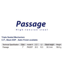 Tange - Passage PA32ST Steuersatz - 1" Gewinde